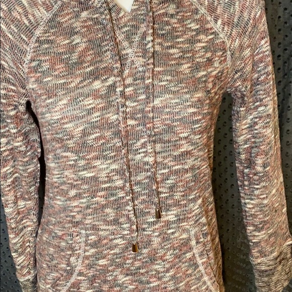 Relaxed Restyled Space Dye Pullover Hoodie - Picture 5 of 8